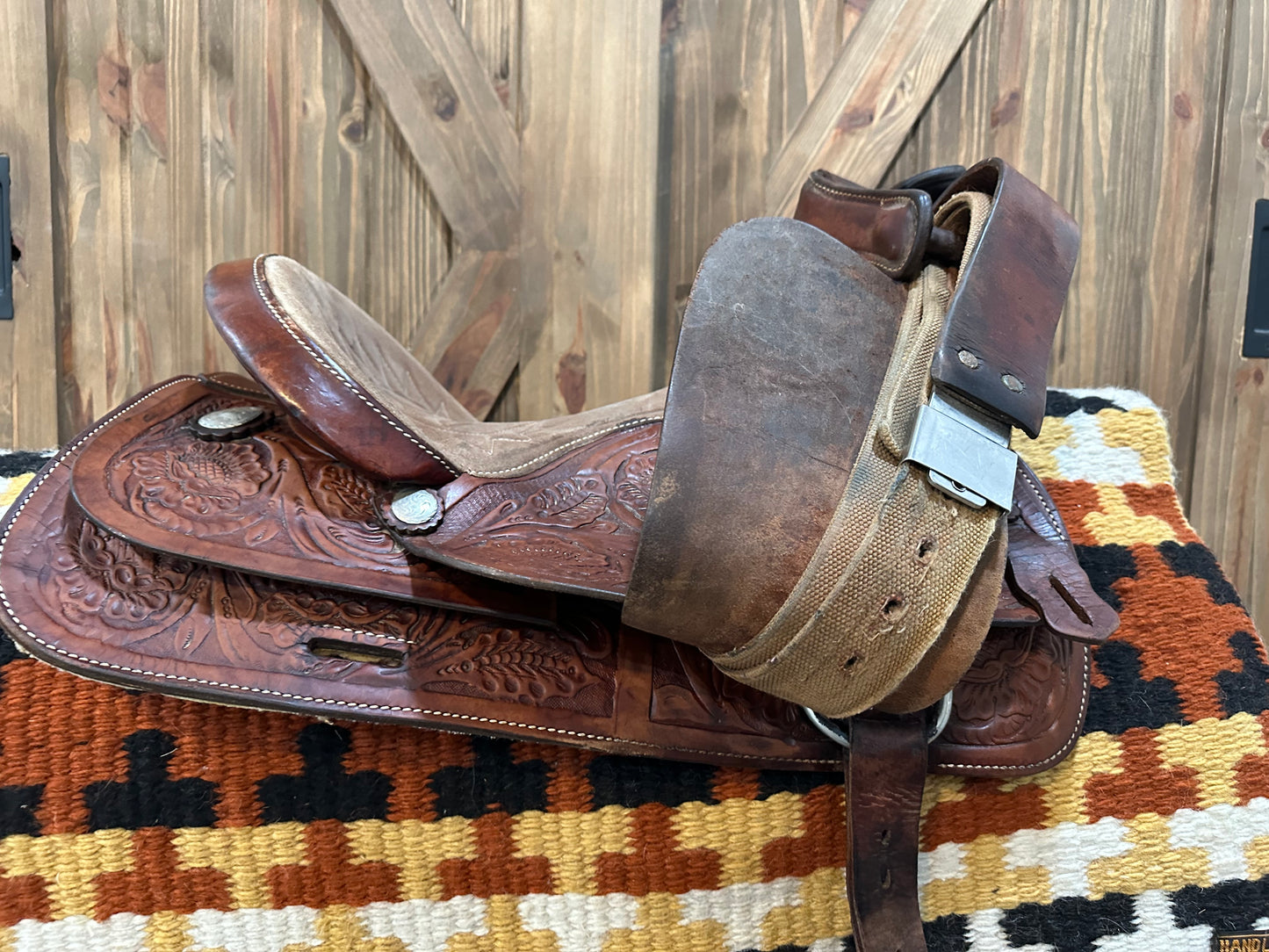 15” Big Horn Western Trail Saddle Model # 922