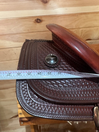 15.5” McCall Cowhorse Western Saddle Model 690 1203