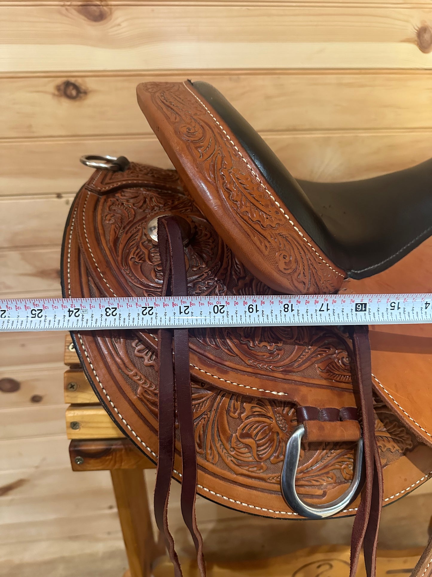 15” Circle Y High Horse Oyster Creek Trail Western Saddle Model 6808 (2024)