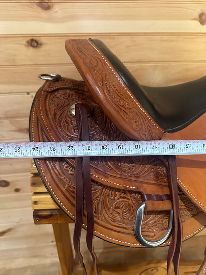 15” Circle Y High Horse Oyster Creek Trail Western Saddle Model 6808 (2024)