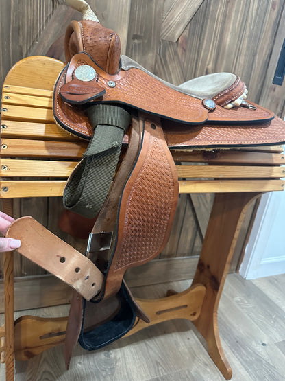 12” Dakota Saddlery Children’s Saddle