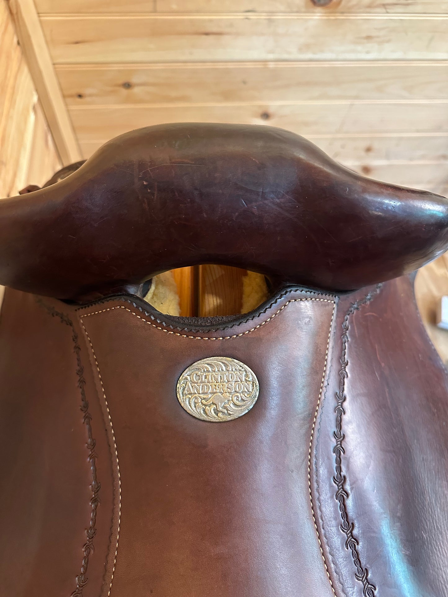 15” Clinton Anderson Aussie Stock Saddle by Martin Saddlery