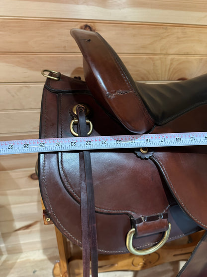 15” Circle Y Flex-Lite Western Trail Saddle Model 1650