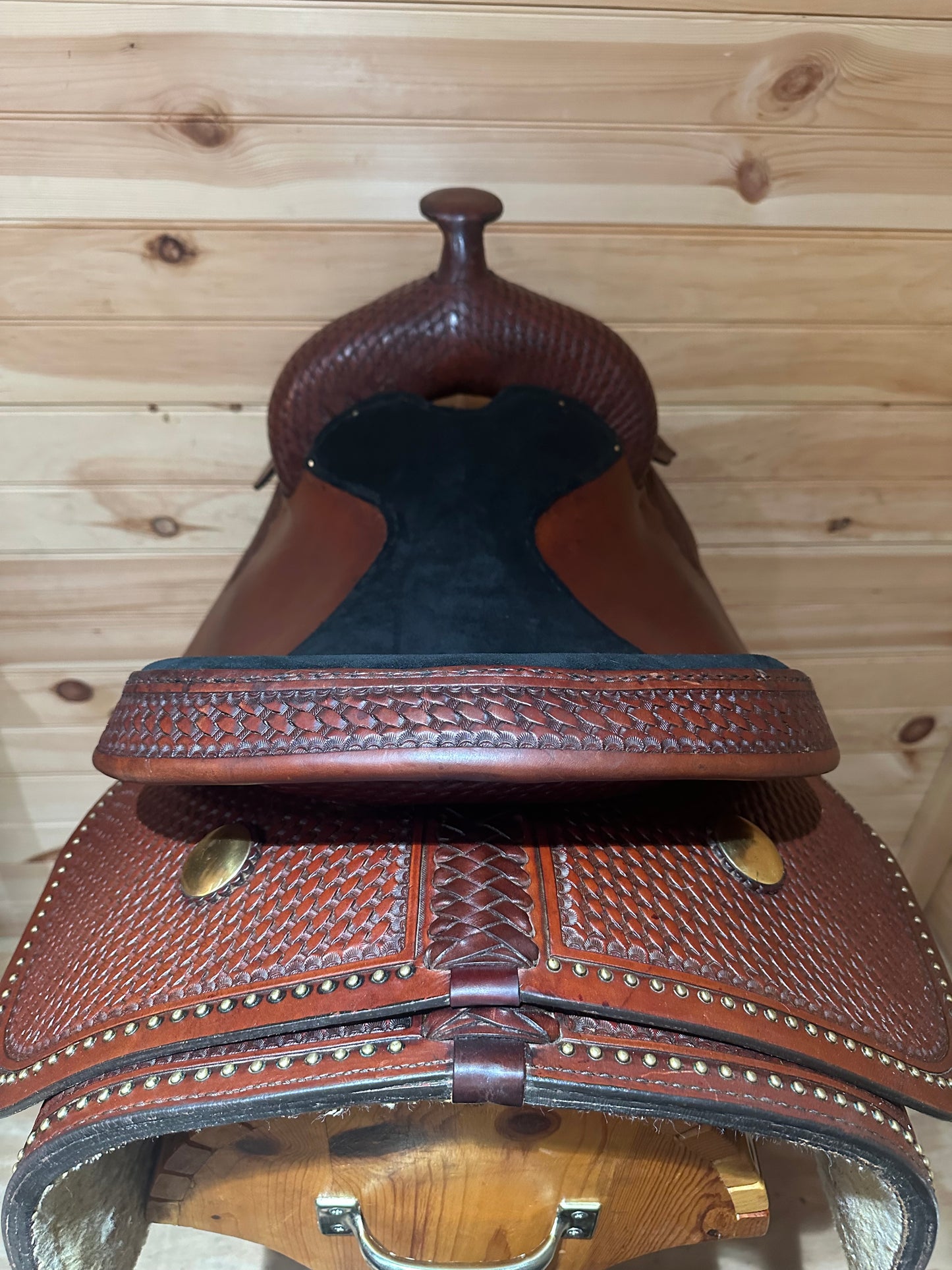 16” Tex Tan Hereford Reining Western Saddle Model 08-1283S6