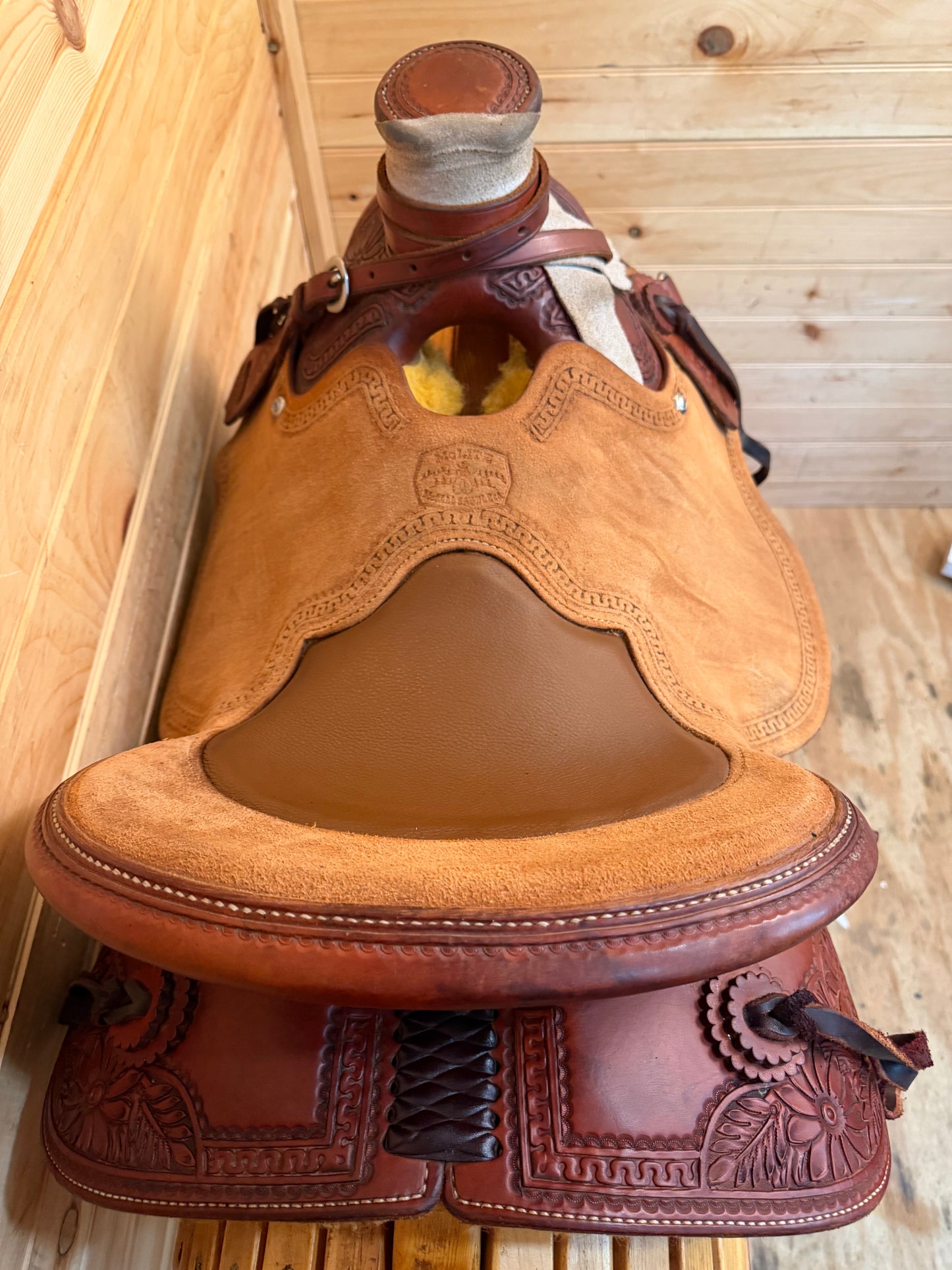 14.5 McCall Mclite Wade Ranch Trail Western Saddle W222-918