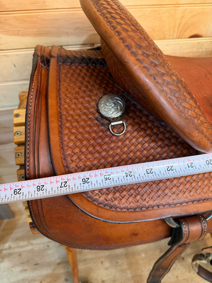 17” Circle Y Pro Cutter Western Saddle Model 2530