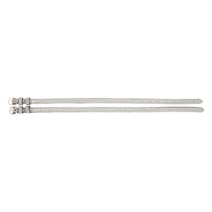 Equitare Sparkly Croc English Spur Straps