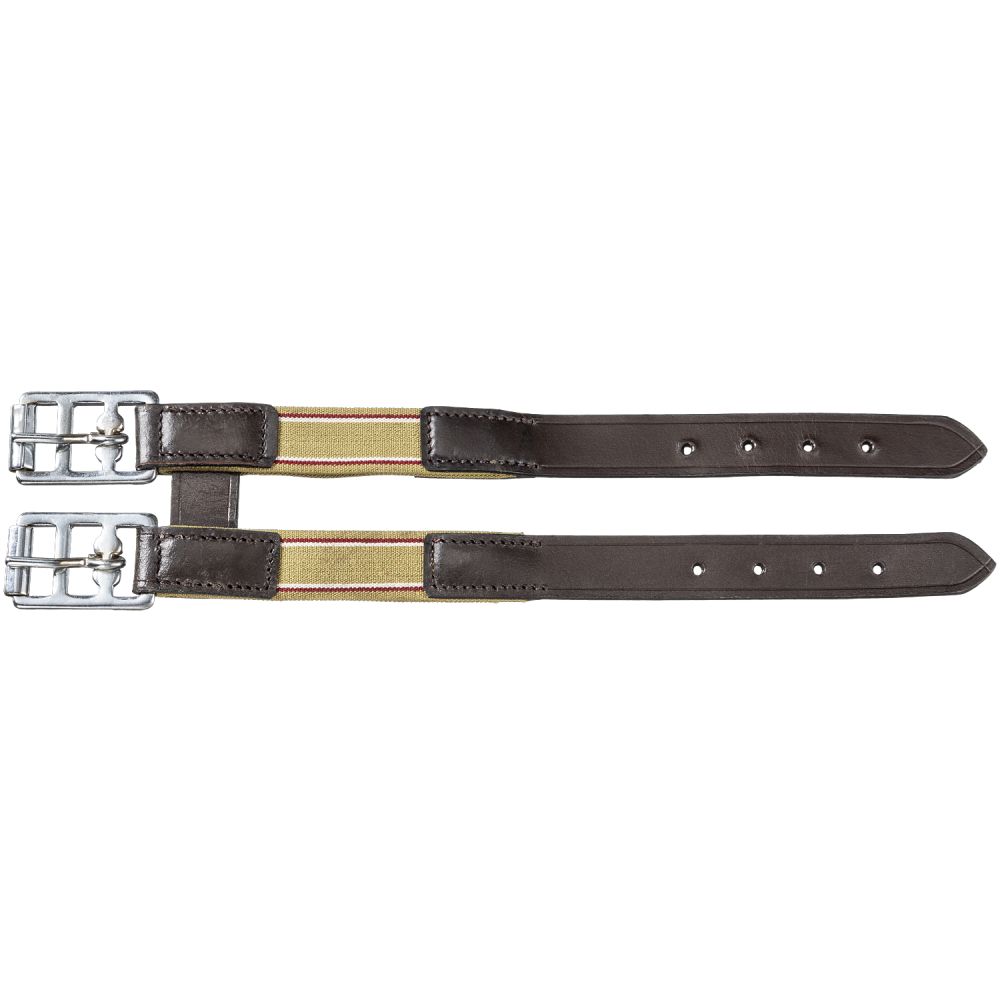 Equitare Leather Girth Extender with Elastic