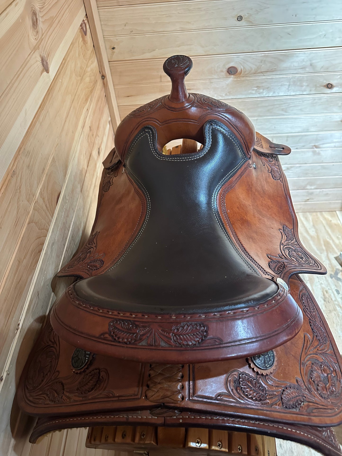 16” Sergeants Texas Classic Western Reining Saddle