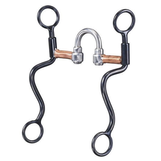 Tough1 Black Steel S Shank Bit with Copper Correction