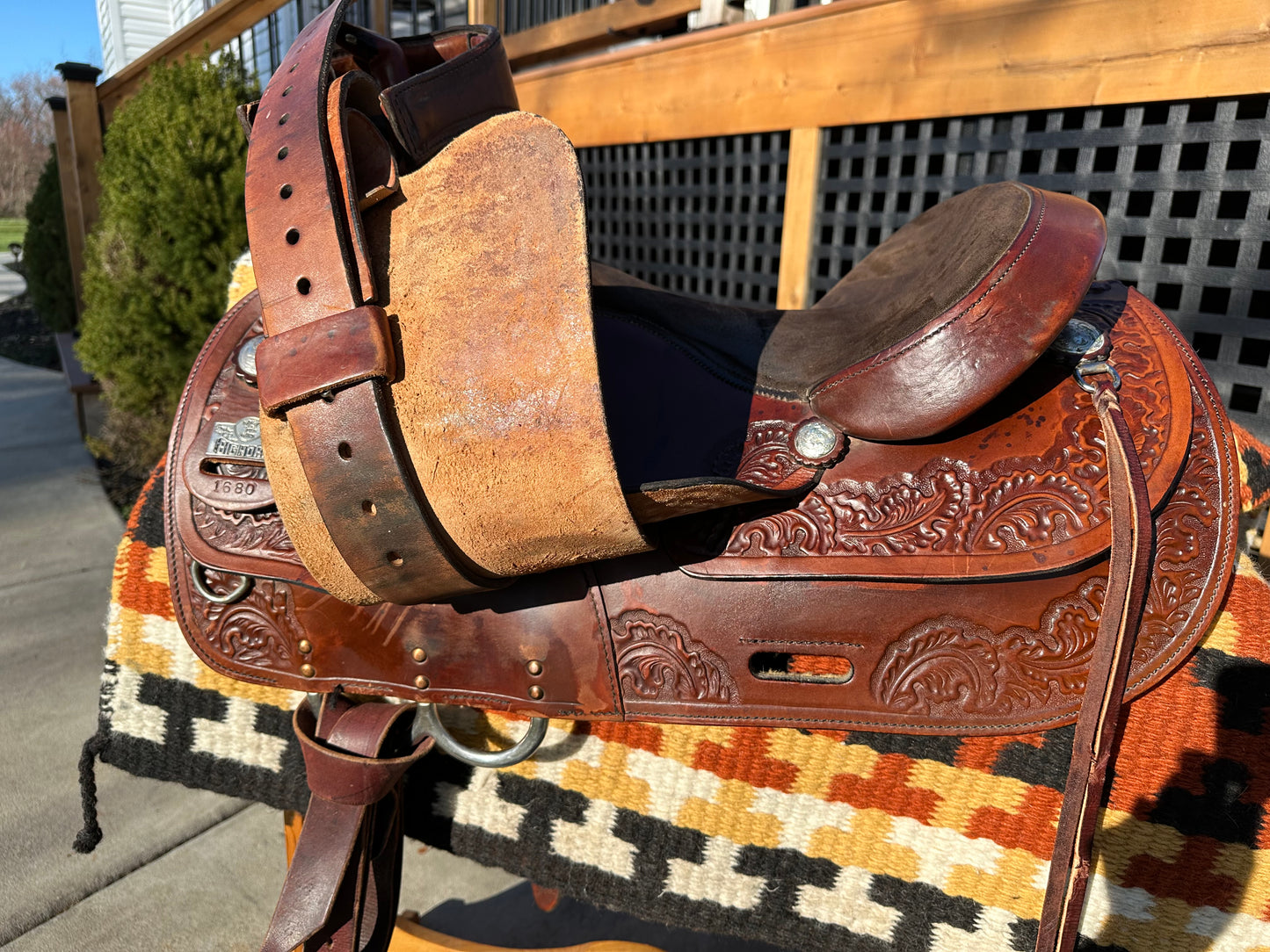 16” Big Horn Draft Saddle Model 1680