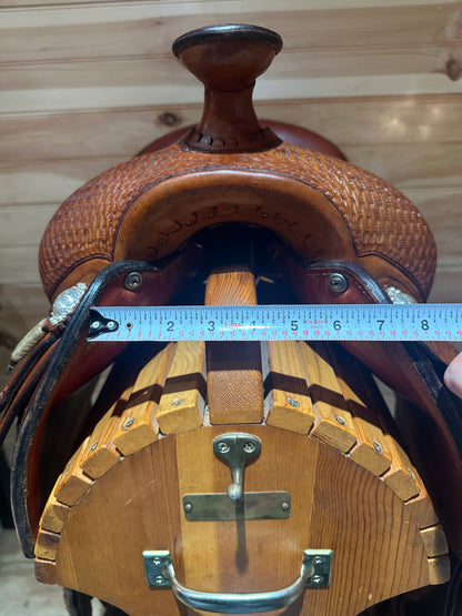 15” Pard’s Advantage Reiner Western Saddle