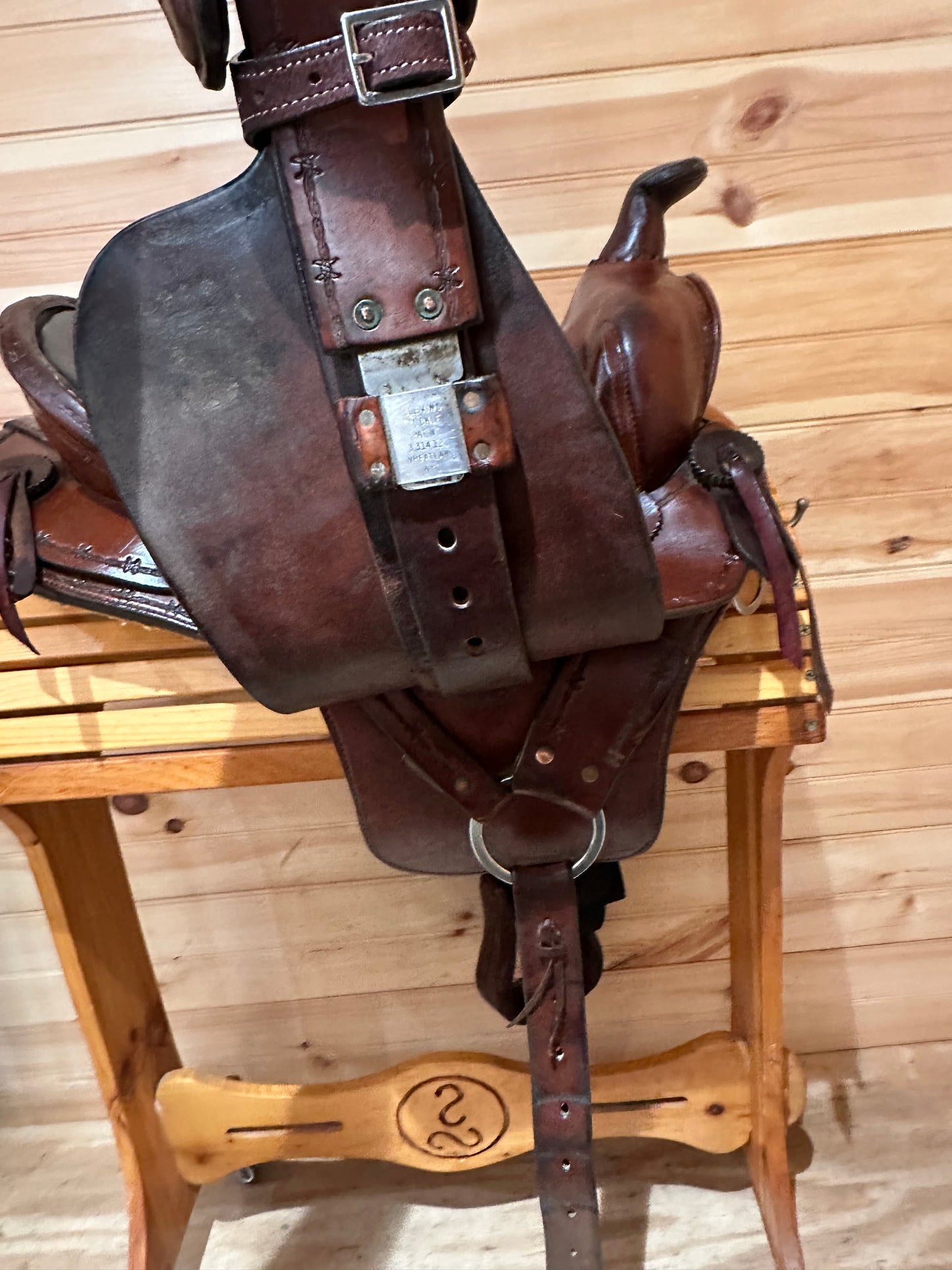 16” Allegany Mountain Trail Saddlery Gaited Western Saddle