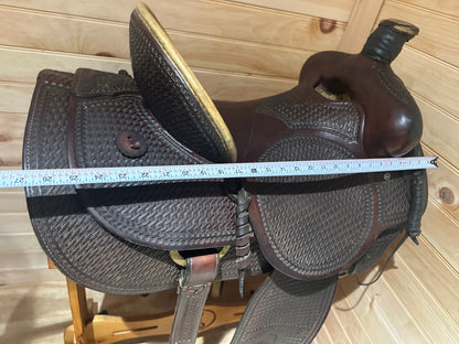 16” Billy Cook High Country Ranch Western Saddle Model 2175