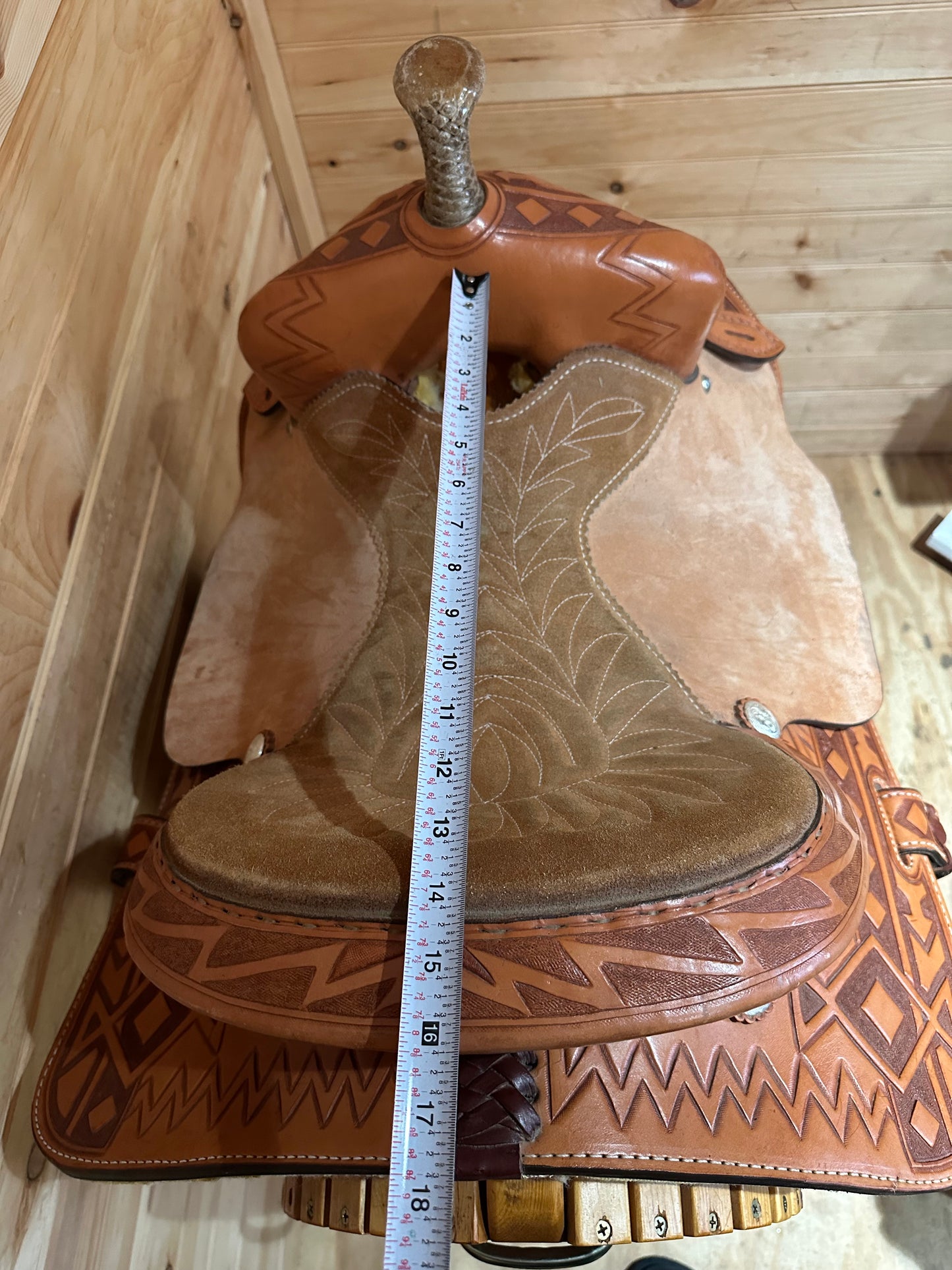 14” Dale Fredericks Saddlesmith Barrel Racing Saddle Model 21544