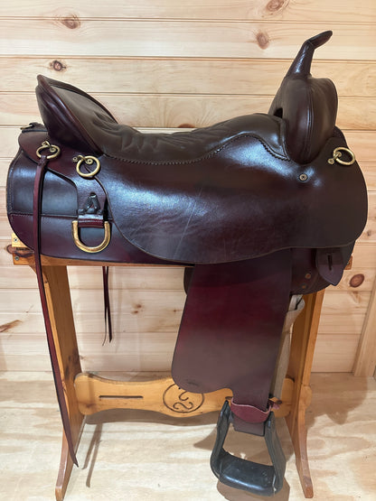 18.5” Tucker Cheyenne Western Trail Saddle Model 157