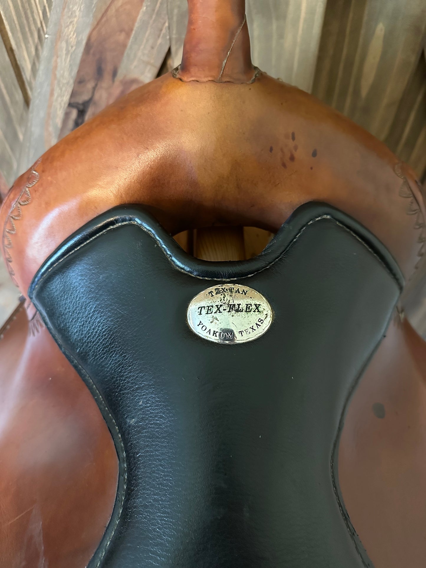 16” Tex Tan Tex-Flex Western Trail Saddle Model 08-TF408S6