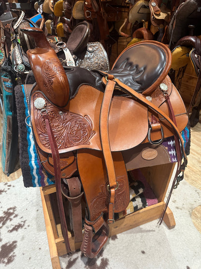 16.5” Tucker High Plains Western Trail Saddle Model 260