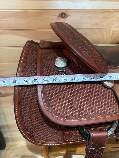 16” Genuine Billy Cook Pro Cutter Western Saddle Model 8940