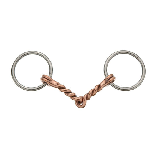 Tough1 Miniature Twisted Wire Snaffle - 3 1/2"
