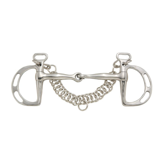 Tough1 Slotted Kimberwicke Snaffle