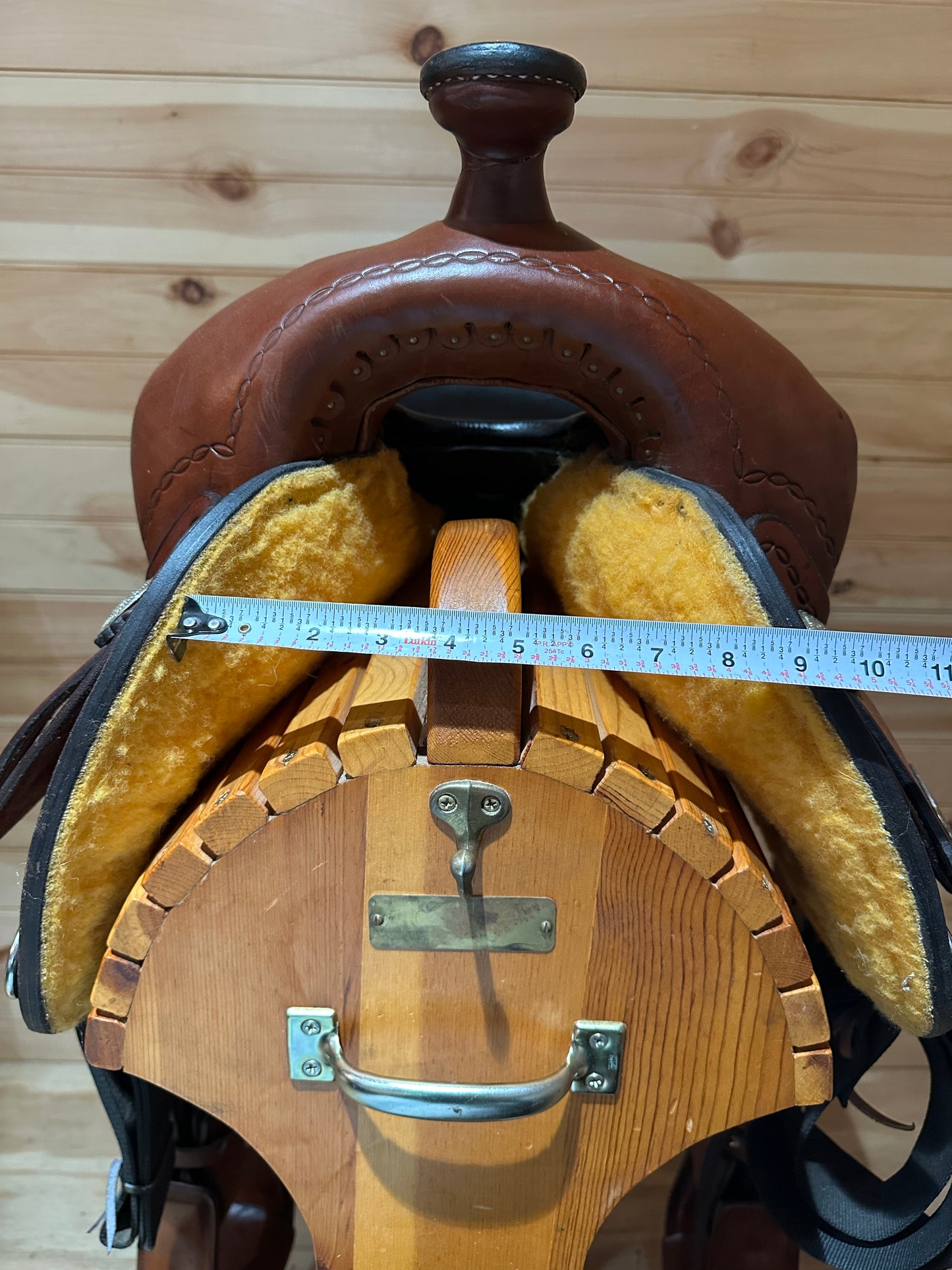 15” Double C Saddlery Western Trail Saddle Model CP 1308 03