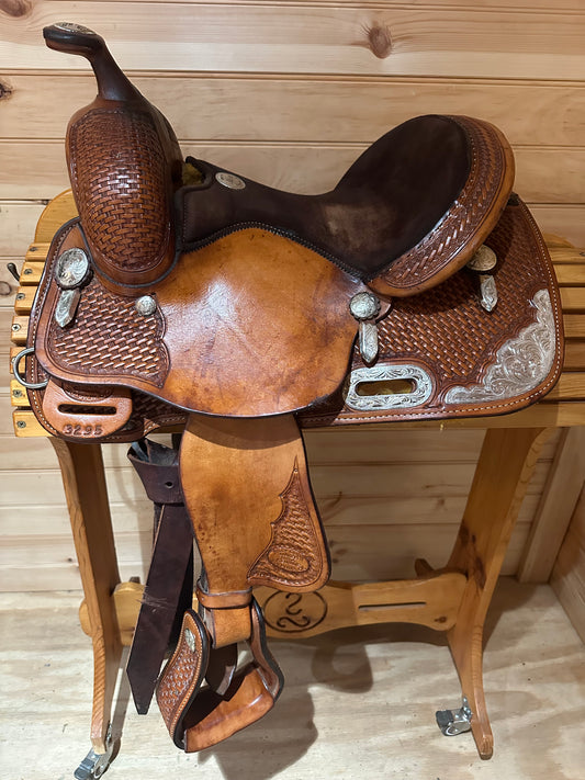 12” Billy Cook Maker Youth Western Show Saddle Model 3295