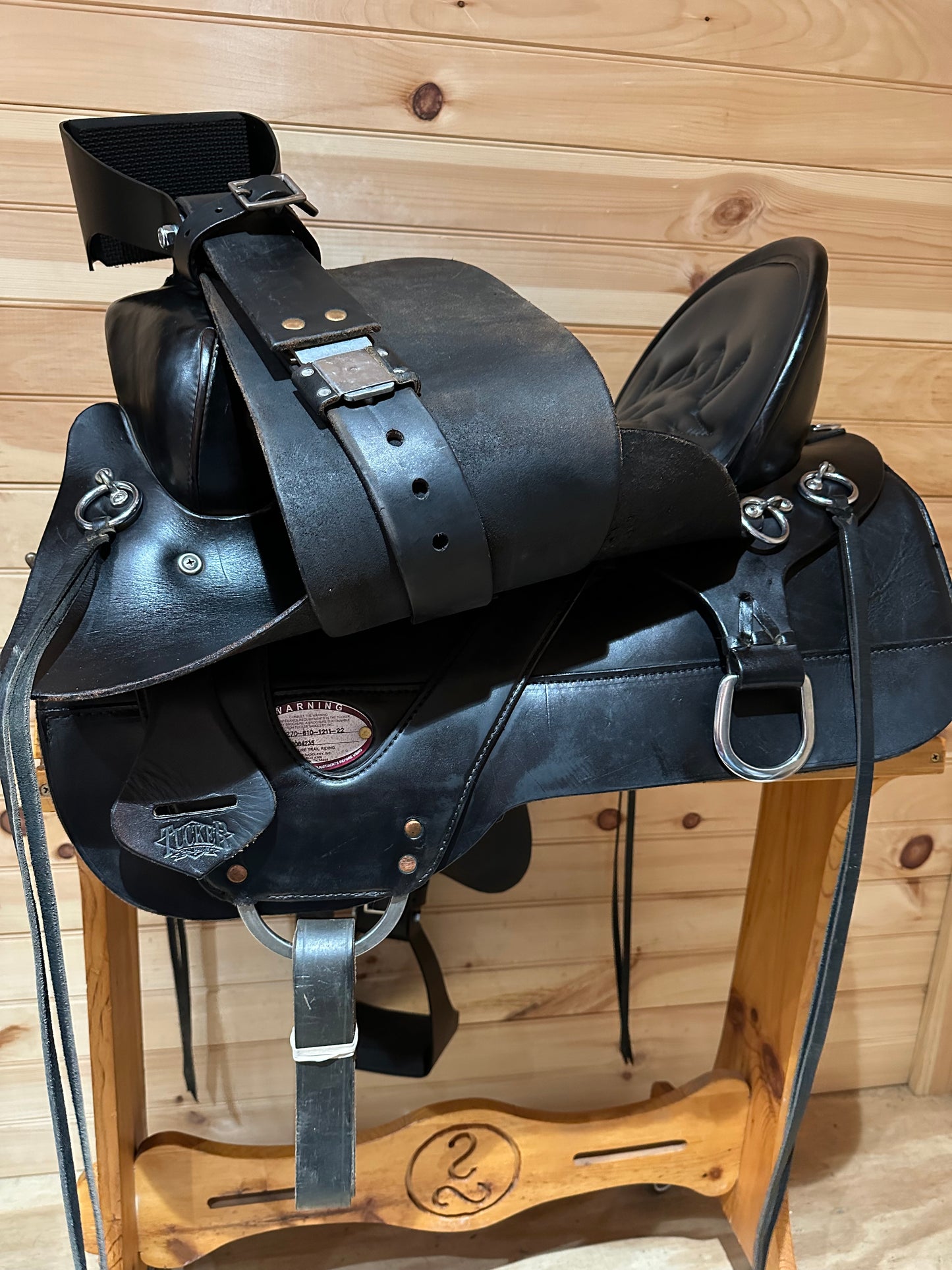 16.5” Tucker Buffalo Trail Western Saddle Model 270