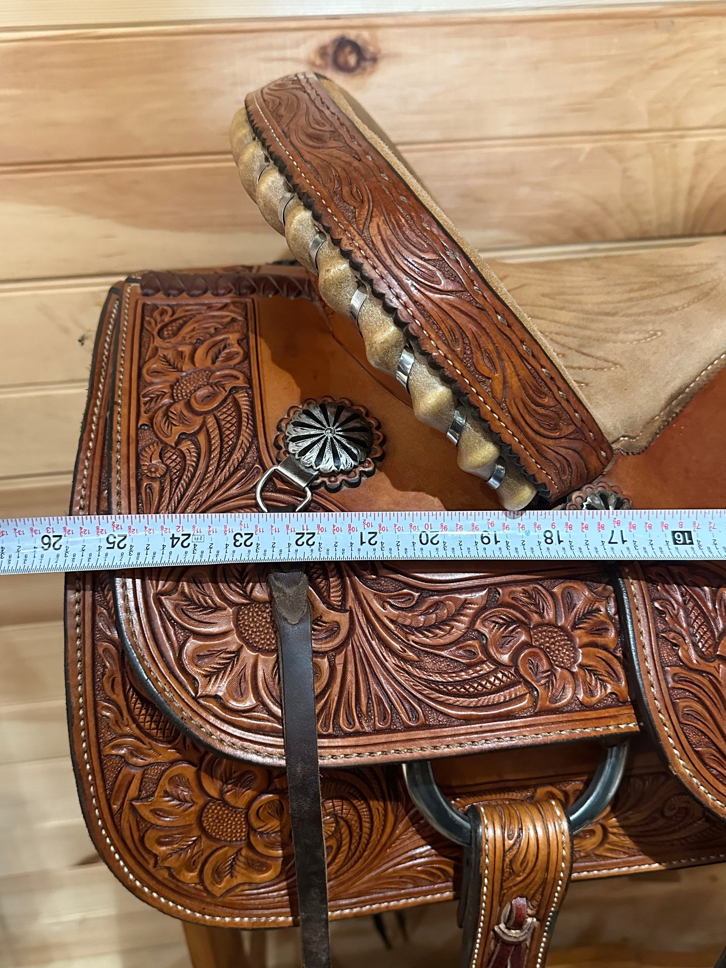 15.5” Crates Light Ladies Ranch Versatility All-Event Saddle Model 2282-3