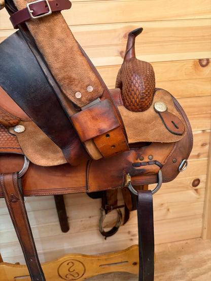 17” Circle Y Pro Cutter Western Saddle Model 2530