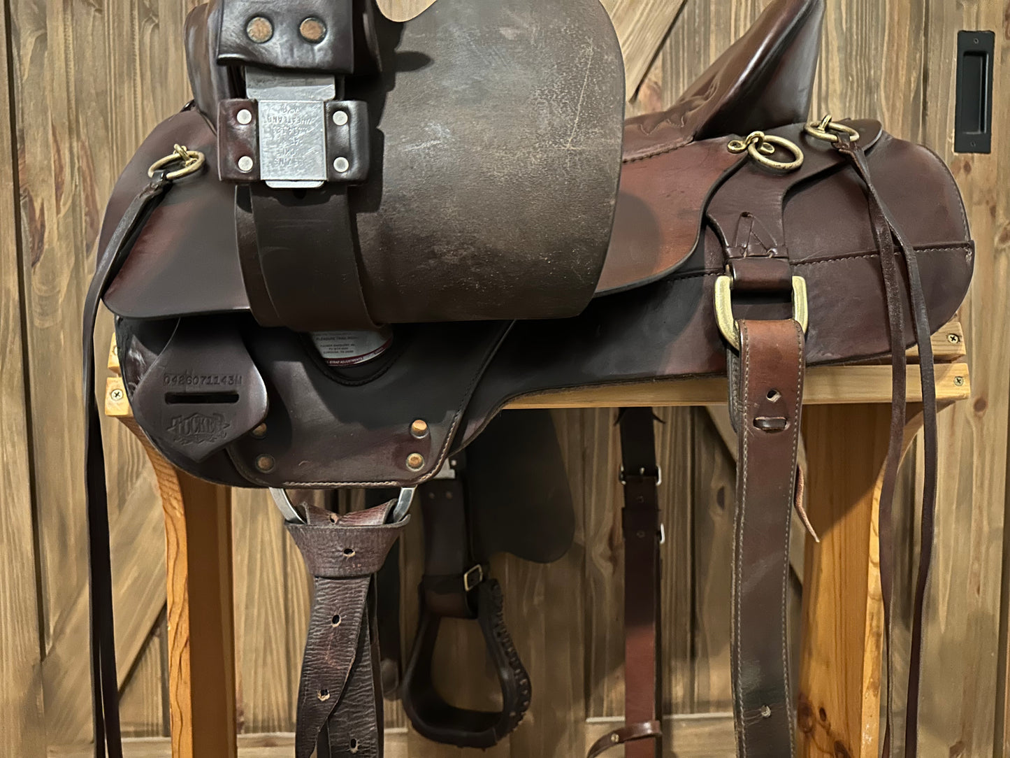 17.5” Tucker High Plains Western Trail Saddle Model 260