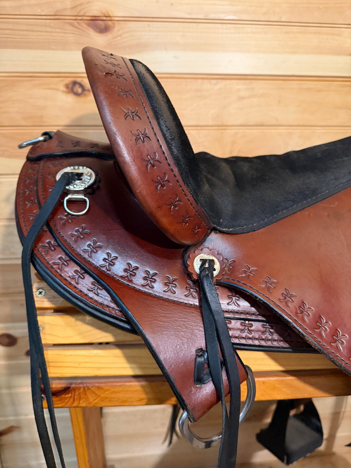 17” Circle Y flex2 Alabama Trail Gaiter Western Gaited Saddle Model 1581 (2018)
