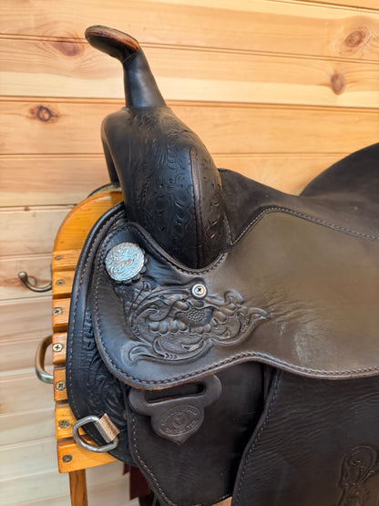 16” Circle Y Equitation Western Show Saddle Model 3866