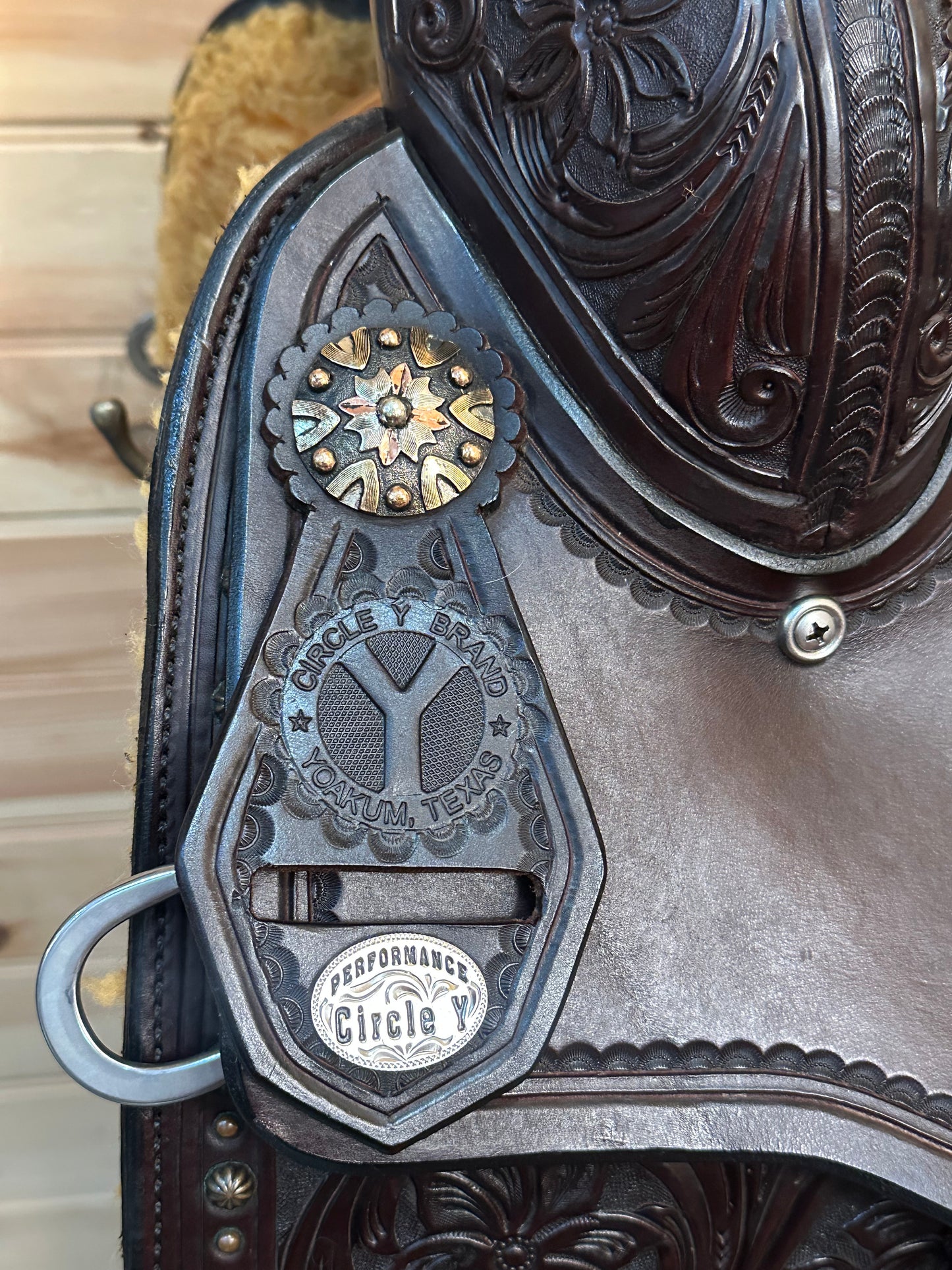 16” Circle Y Ohio Reiner Western Reining Saddle Model 2672 (2023)