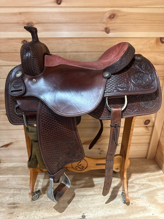 17” Draggin S Saddlery Ladie’s Roper Western Saddle
