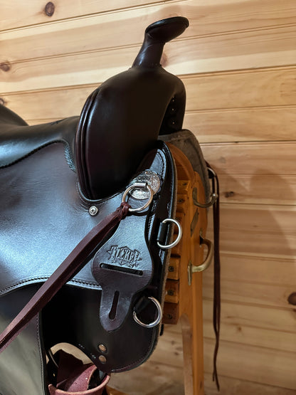 16.5” Tucker Meadow Creek Round Skirt Western Trail Saddle Model T91 (2020)