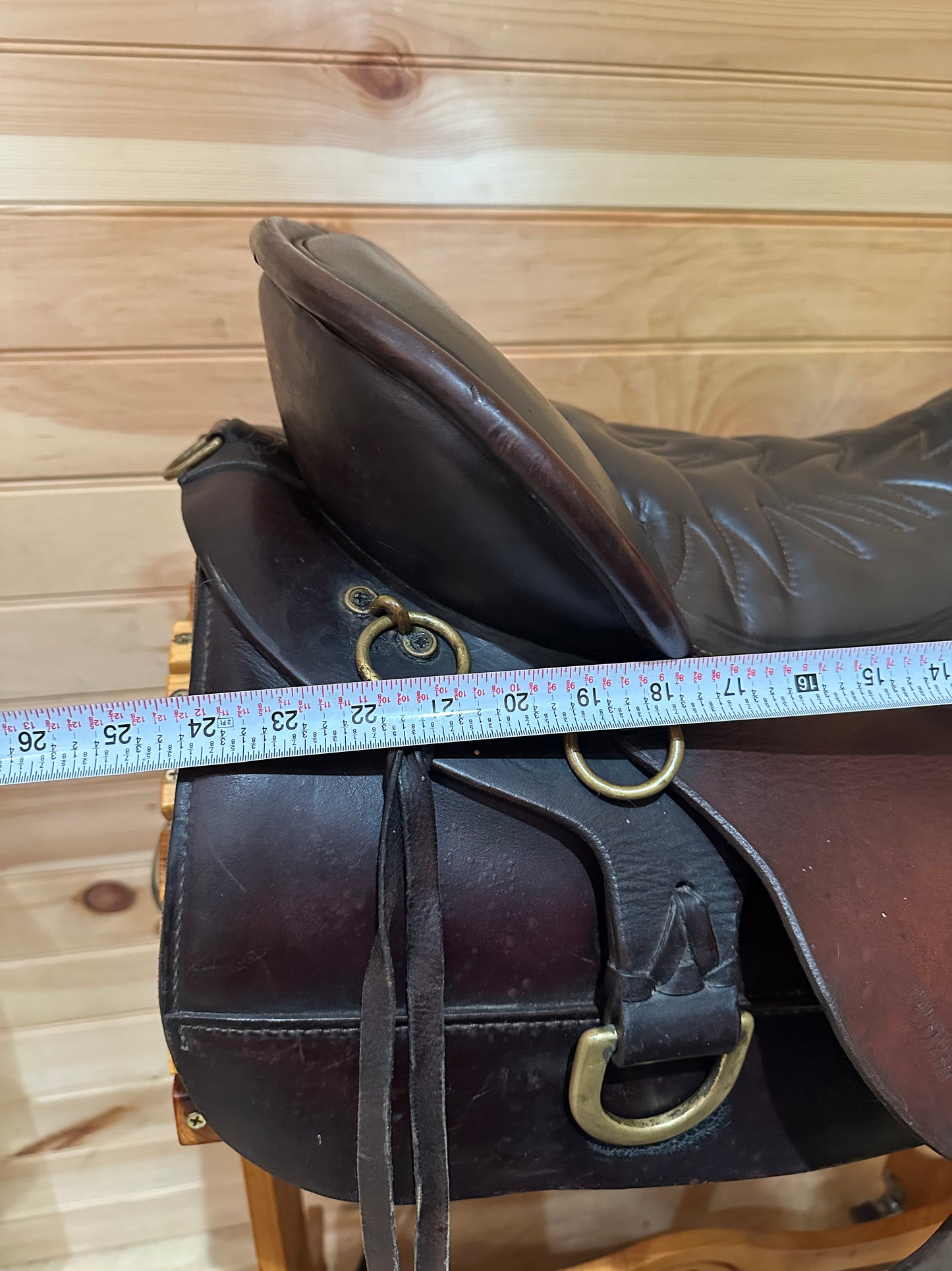 17.5” Tucker Saddlery Cheyenne Western Trail Saddle Model 157
