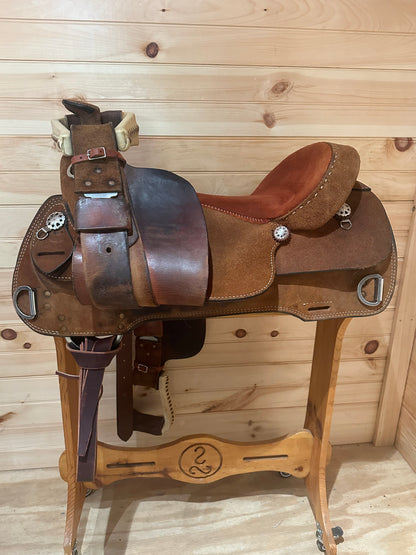 18” Dakota Saddlery Work/Training Western Saddle Model 920