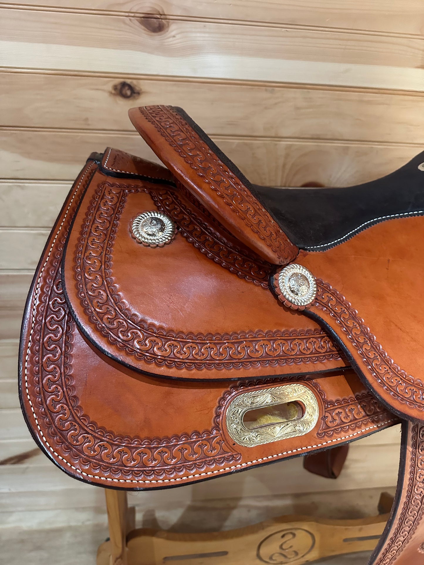 16” Billy Cook Maker Sulphur OK Reiner Western Saddle Model 8915