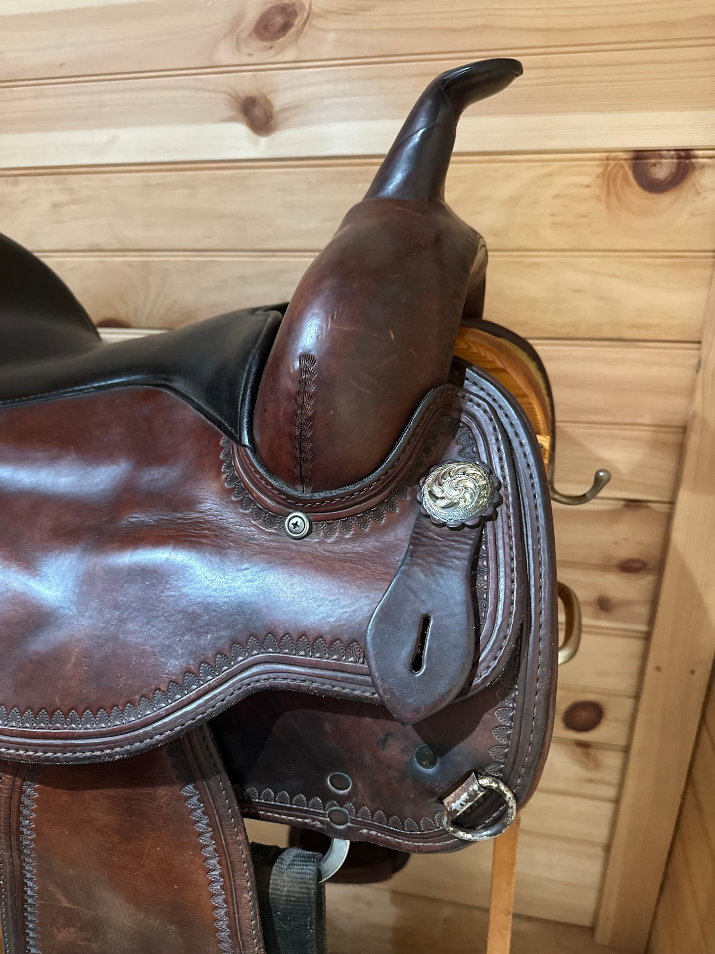 16” Circle Y Topeka Flex-Lite Western Trail Saddle Model 1551