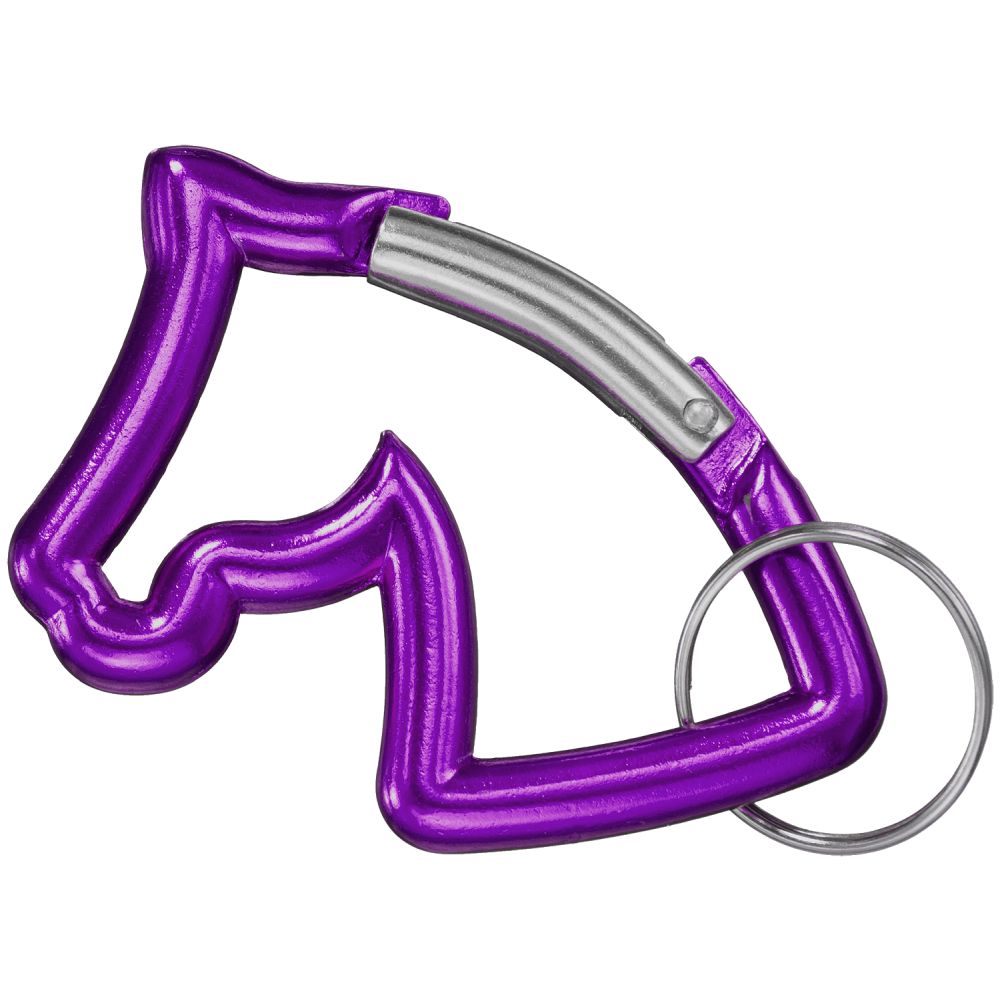 Horsehead Carabiner Keychain