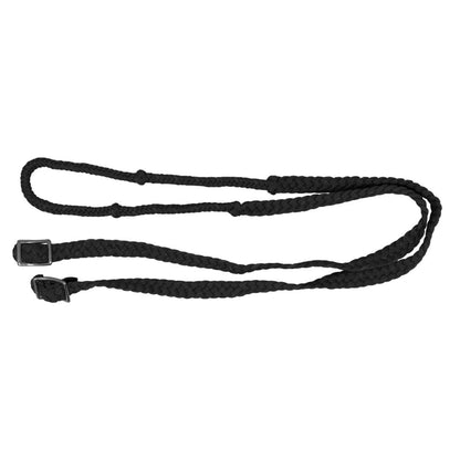 7' Braided Nylon Barrel Reins with Easy Grip Knots