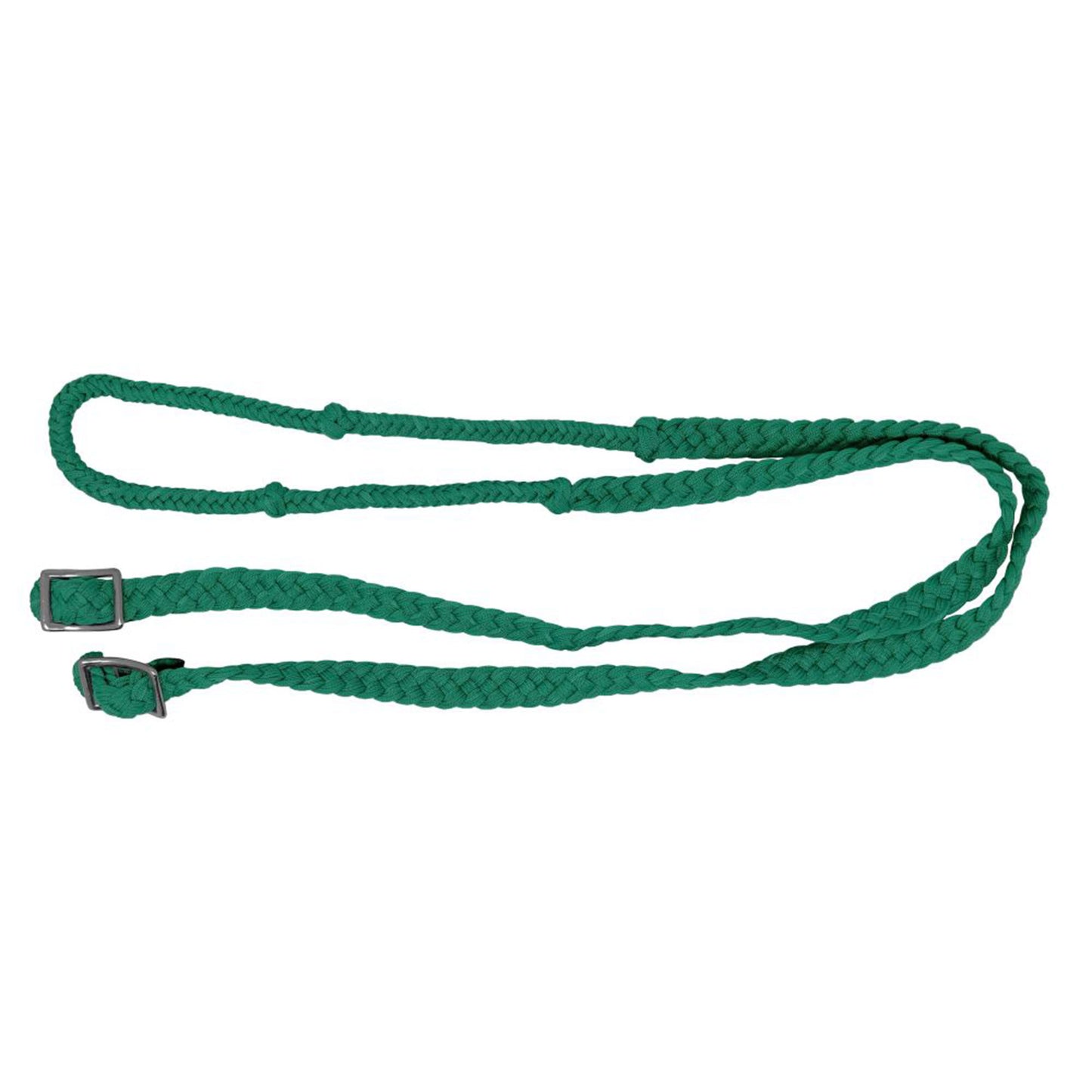 7' Braided Nylon Barrel Reins with Easy Grip Knots