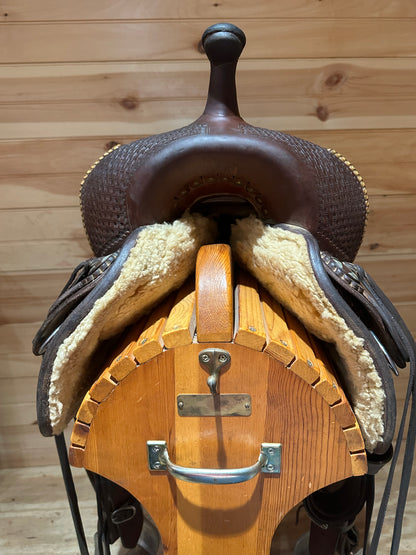 16” Morgan Saddlery 2S Ranch Cutter Western Saddle