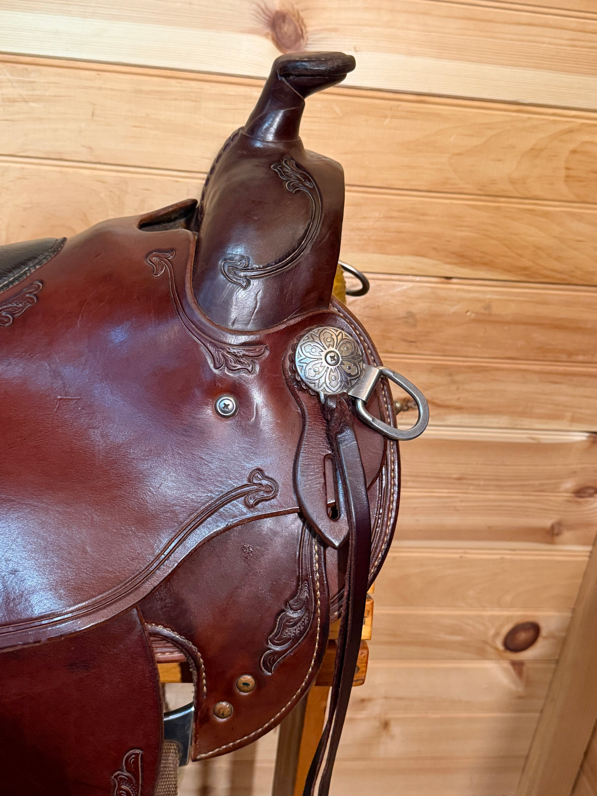 16” RW Bowman B-Light Western Ranch Trail Saddle Model 9416