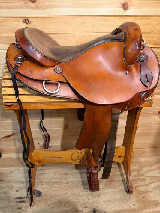 16.5” National Bridle Shop Gaited Endurance Saddle Model 2624