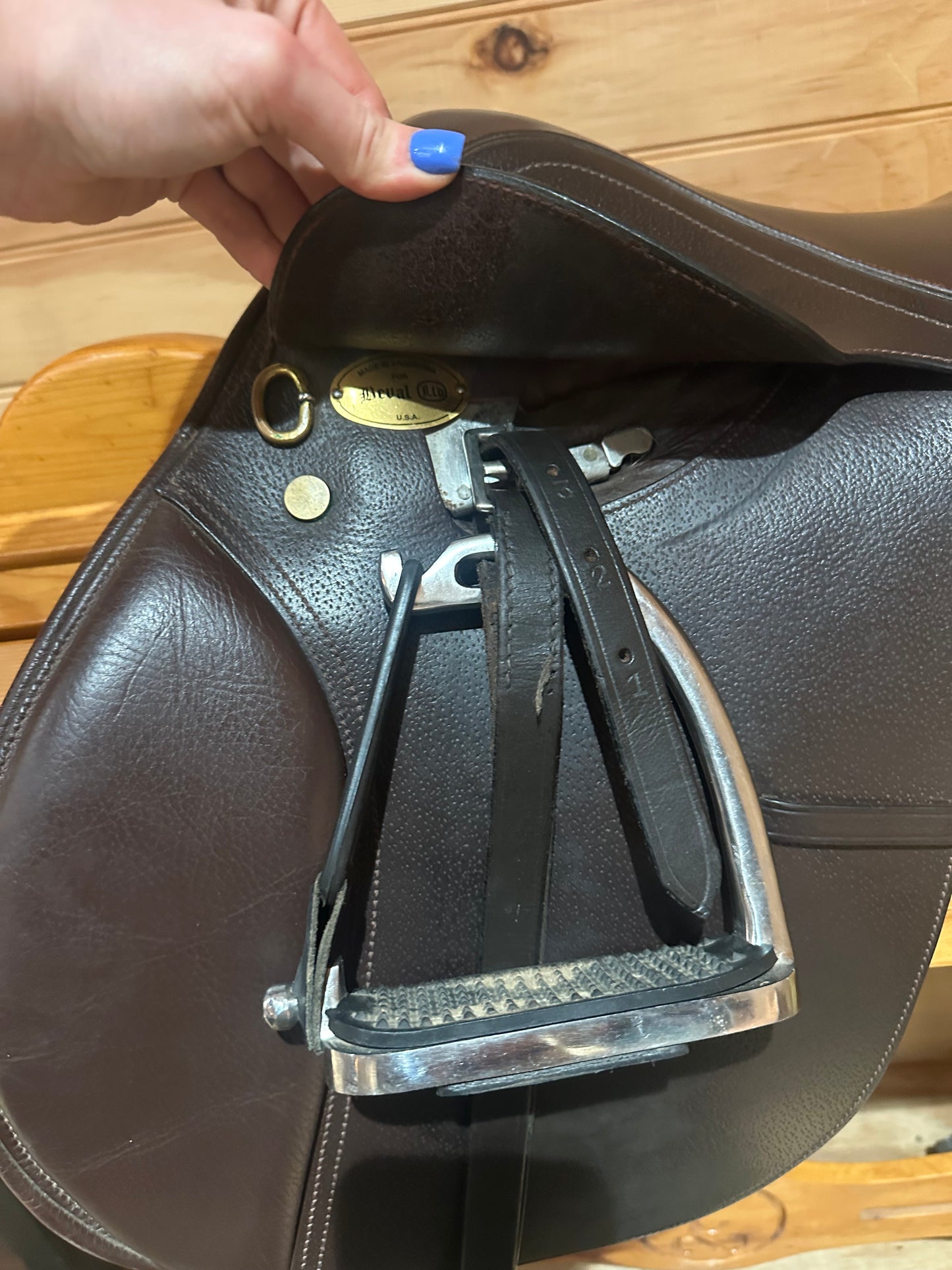 16” Beval Princeton Close contact/Jumping Saddle