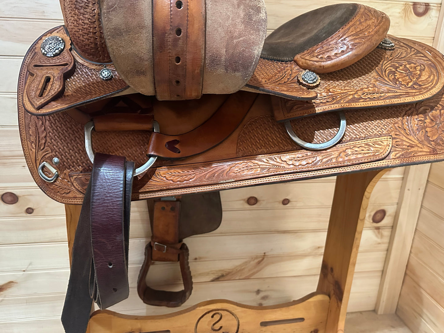 16” Champion Turf Reining Western Saddle