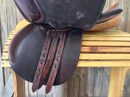 17.5” Ovation Close Contact/Jump Saddle