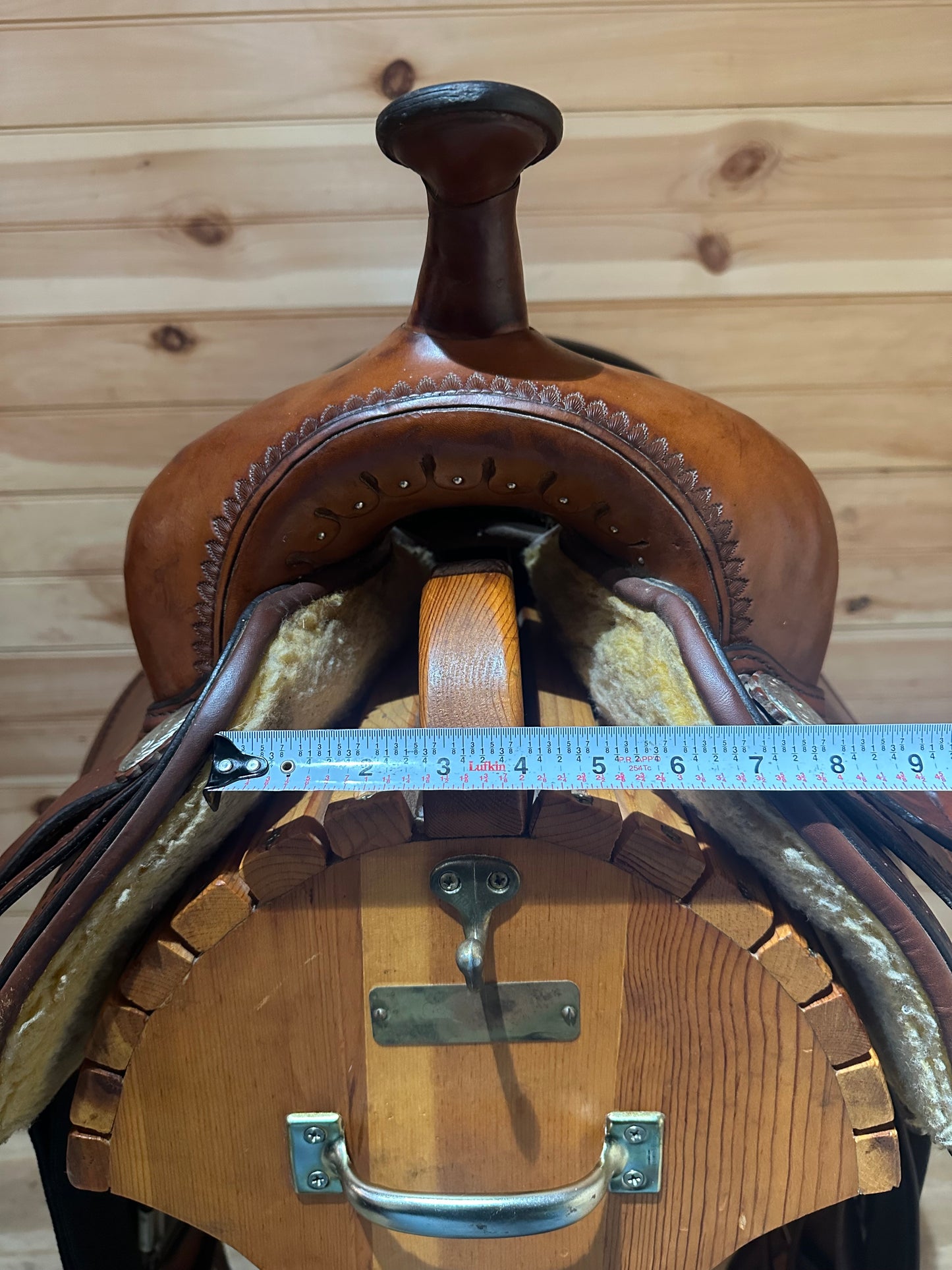 16” Circle Y Topeka Flex-Lite Western Trail Saddle Model 1551
